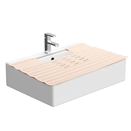 Bathroom Sink Cover for Counter Space - Heat Resistant Silicone/Makeup Mat