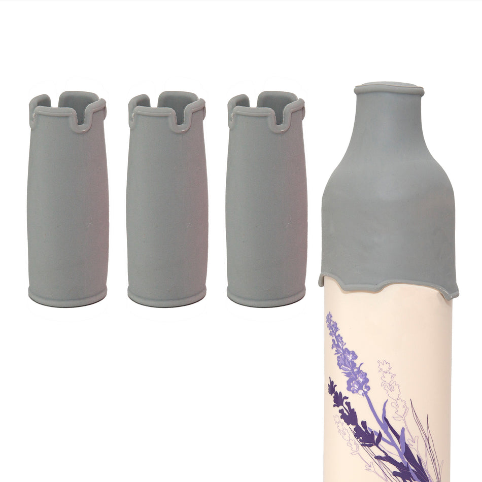 Leak Proof Sleeves for Travel - Travel Bottle Sleeve for Toiletries & Food (4-Pack)